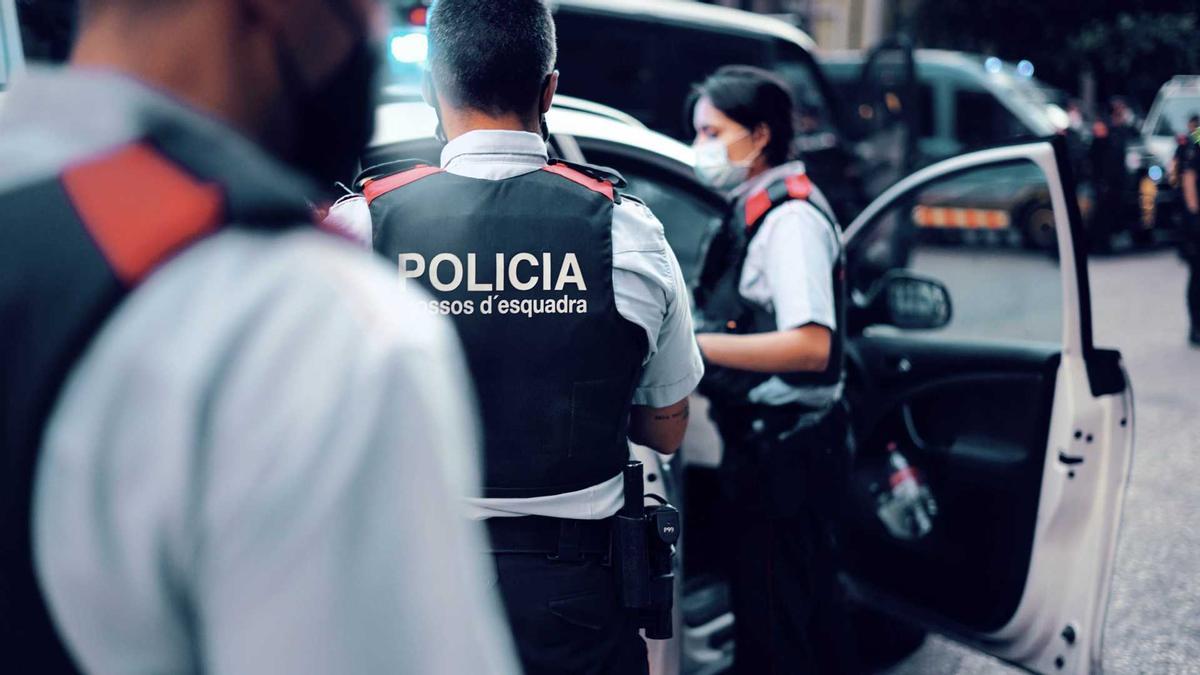 Agents dels Mossos, en una imatge d'arxiu.