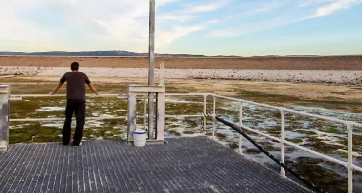 Embalse de San Diego de Villena vacío, en una imagen de archivo
