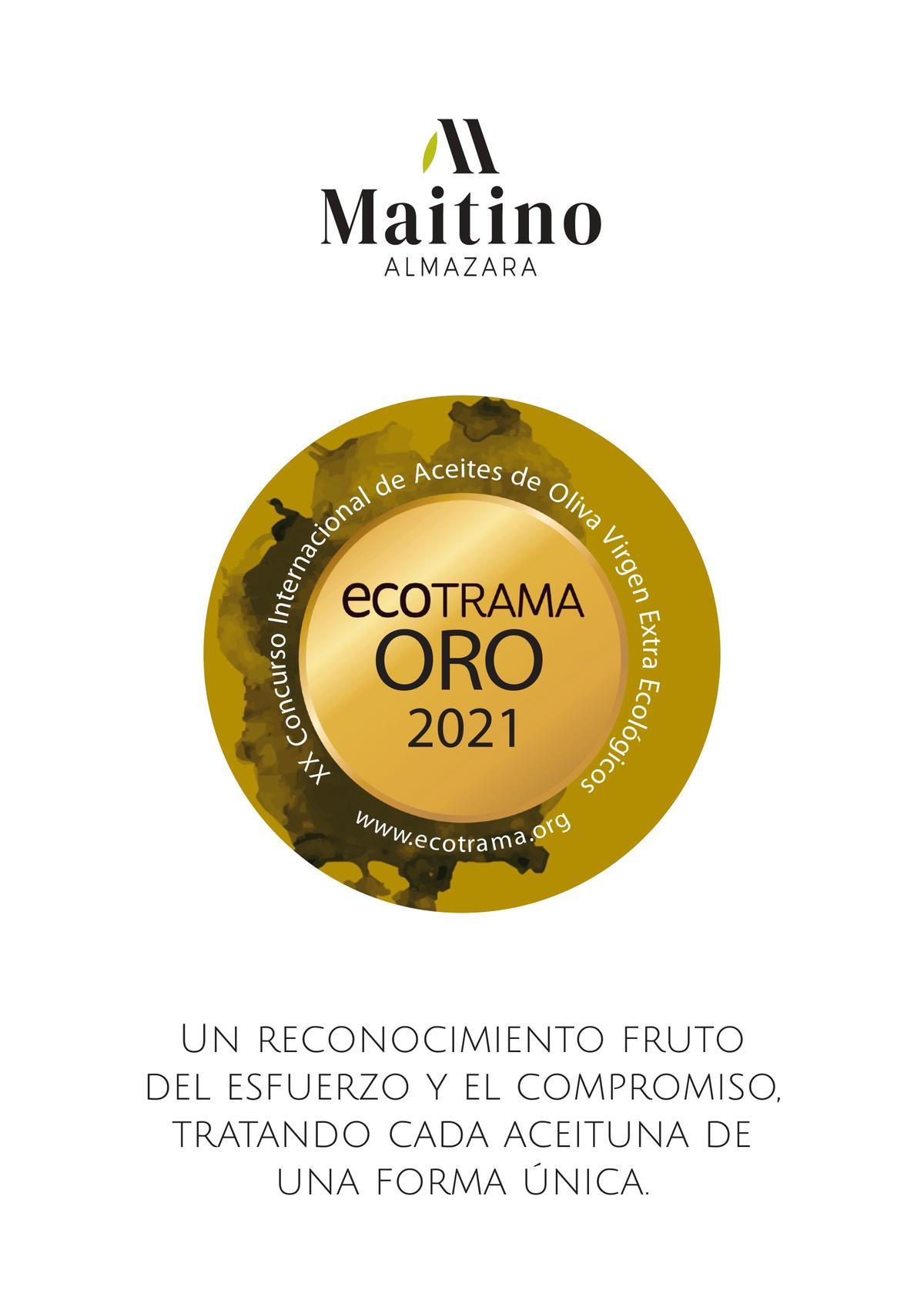 Ecotrama de Oro.