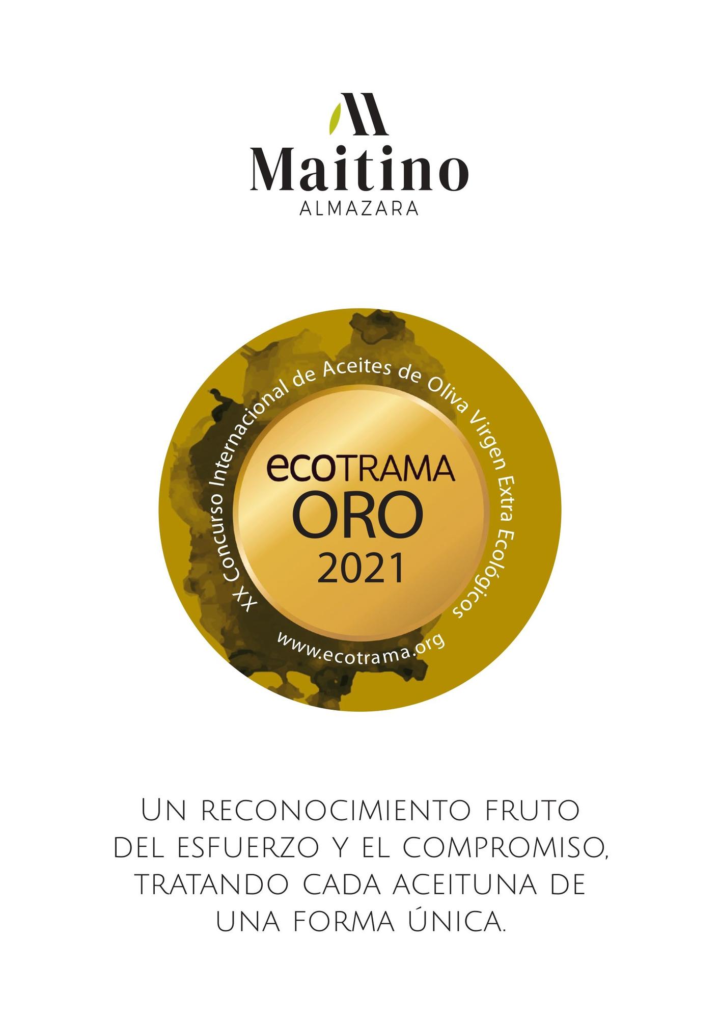 Ecotrama de Oro.