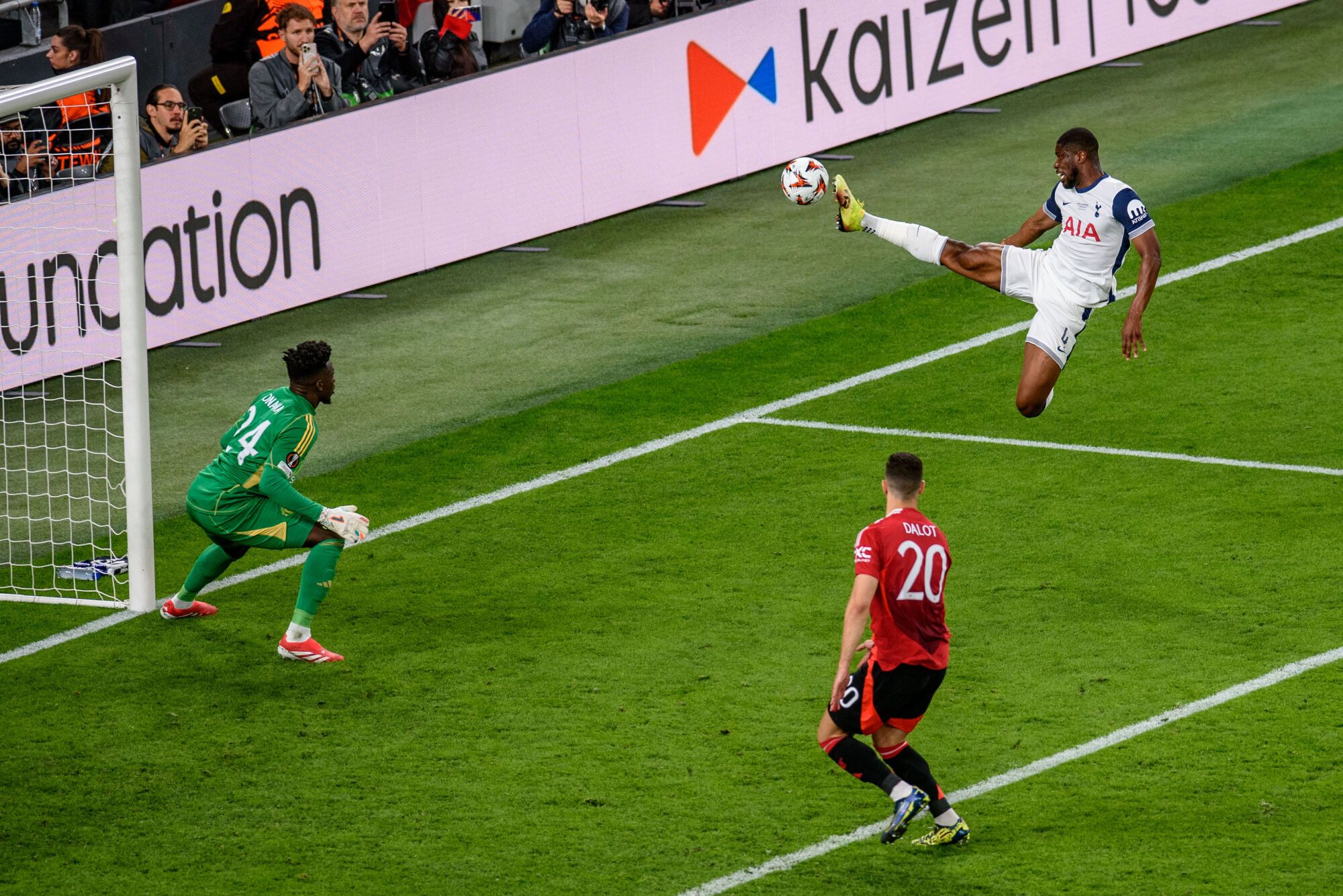 Final de la Europa League: Tottenham Hotspur - Manchester United.