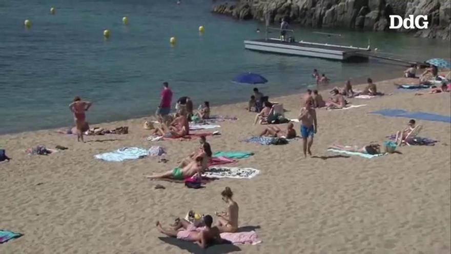 Vídeo: Increment significatiu de visitants a la Costa Brava, però sense aglomeracions