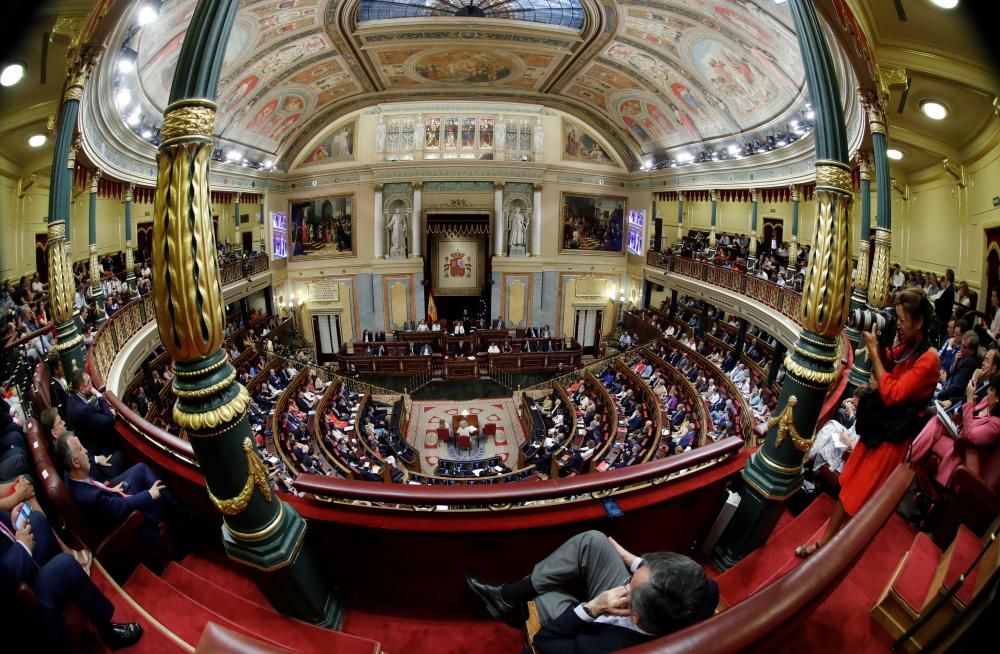 Primera jornada del debate de investidura