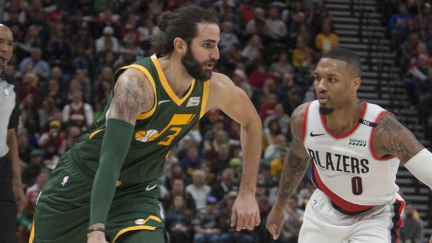 Rubio contribuye con 14 puntos al triunfo de los Jazz