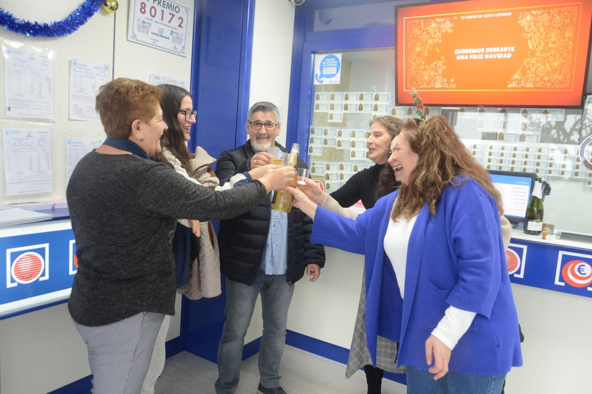 La Lotería de Navidad deja una lluvia millonaria en Bueu