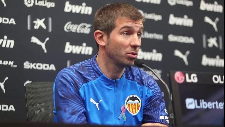 Rueda de prensa Albert Celades: Copa del Rey, Barcelona, Parejo