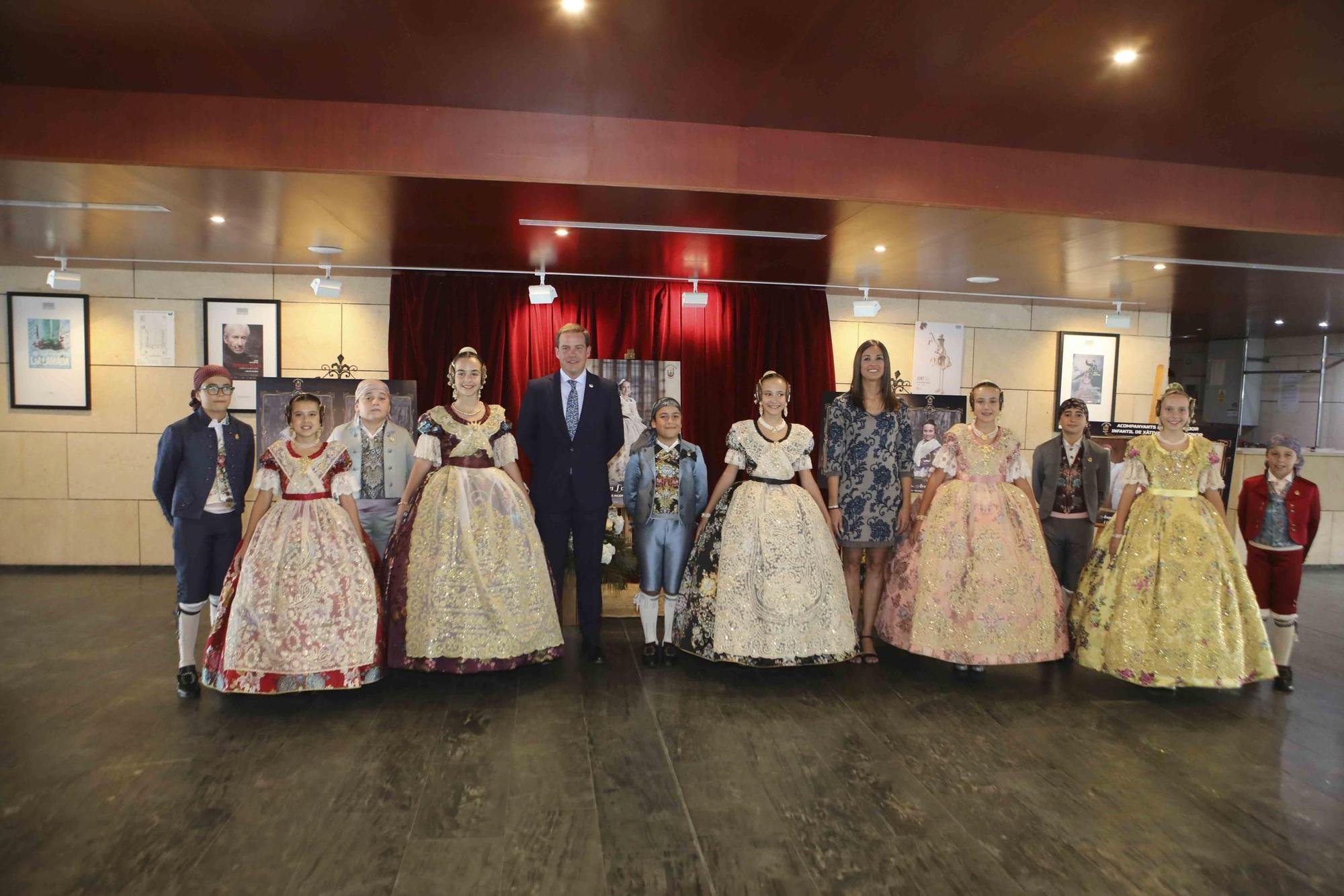 Así fueron las presentaciones de las falleras mayores de Xàtiva