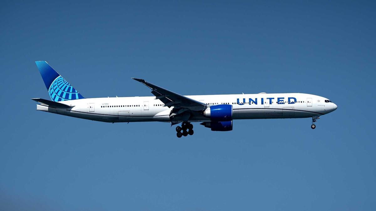 Un avió de la companyia United Airlines