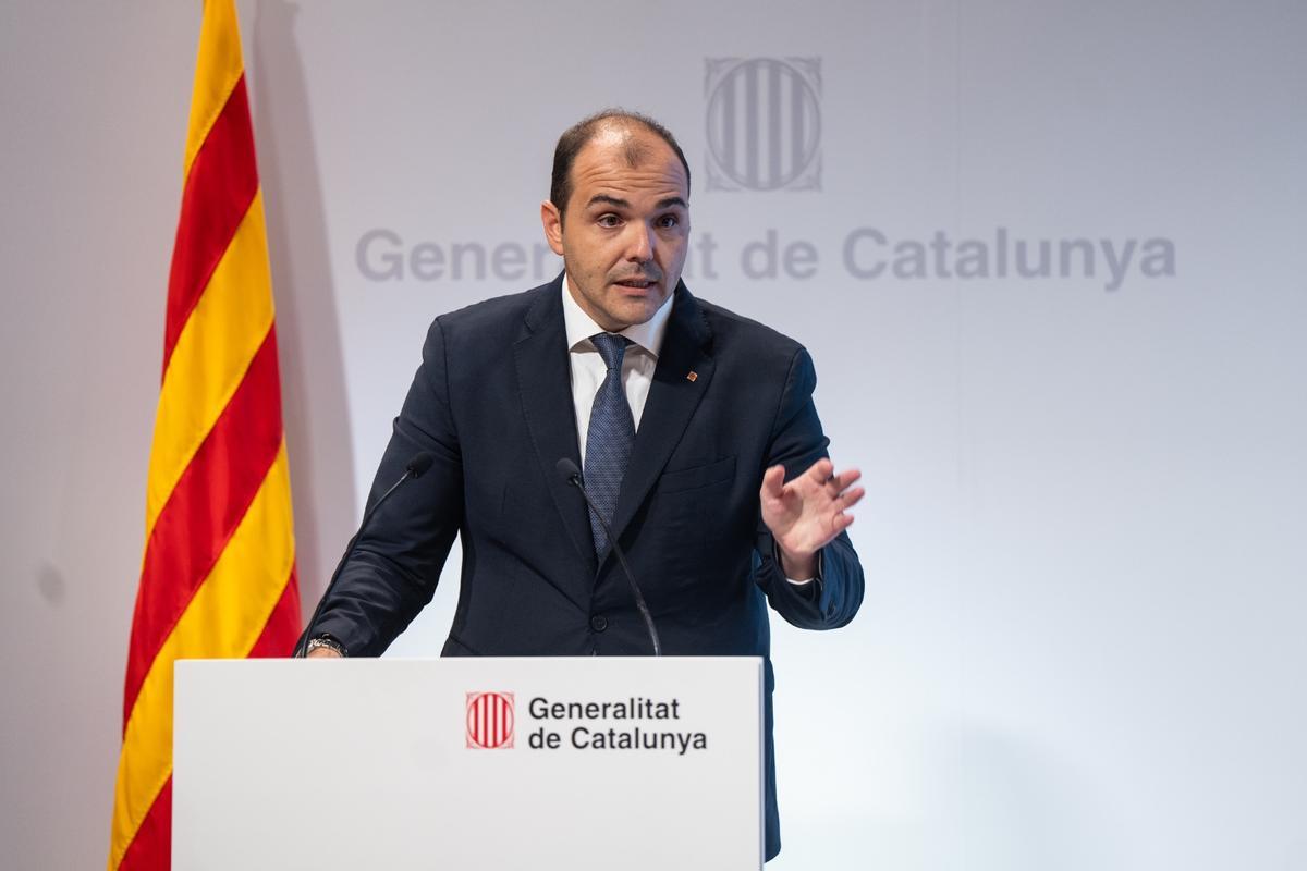 El conseller Albert Dalmau