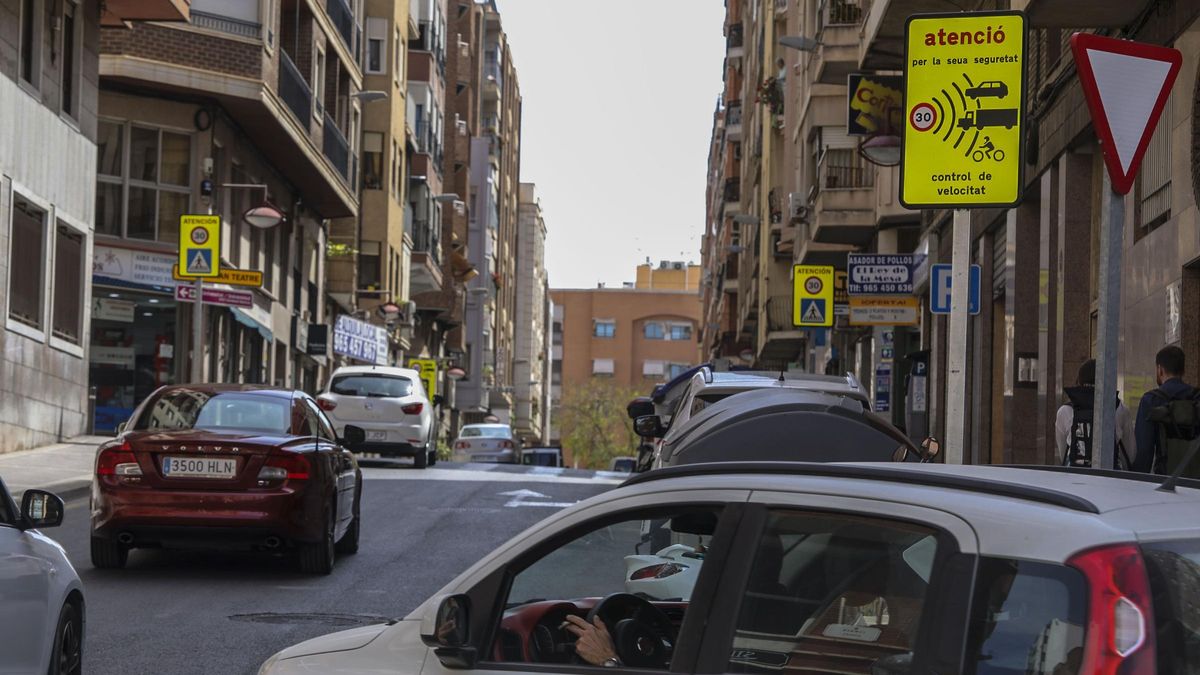 La calle Ángel, una de las que se incluye en la primera fase del proyecto