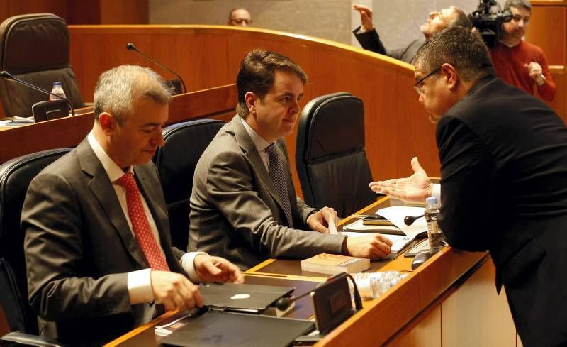 Fotogalería: Pleno en las Cortes de Aragón