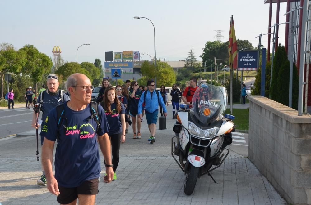 Caminada solidària dels Mossos d'Esquadra