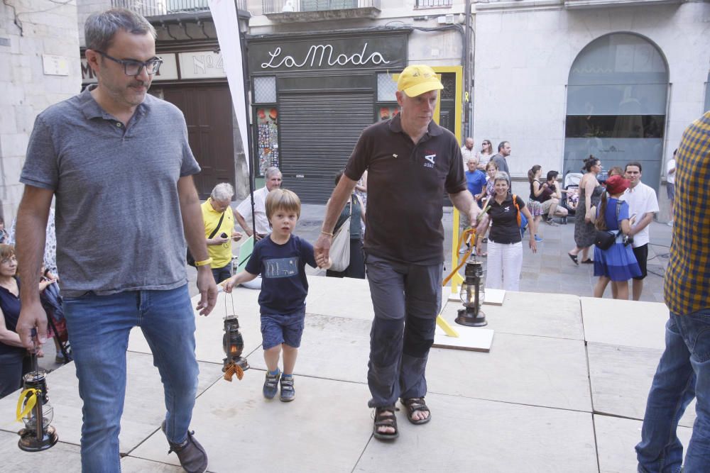 La Flama del Canigó arriba a Girona