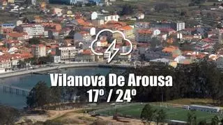 El tiempo en Vilanova de Arousa: previsión meteorológica para hoy, sábado 8 de agosto