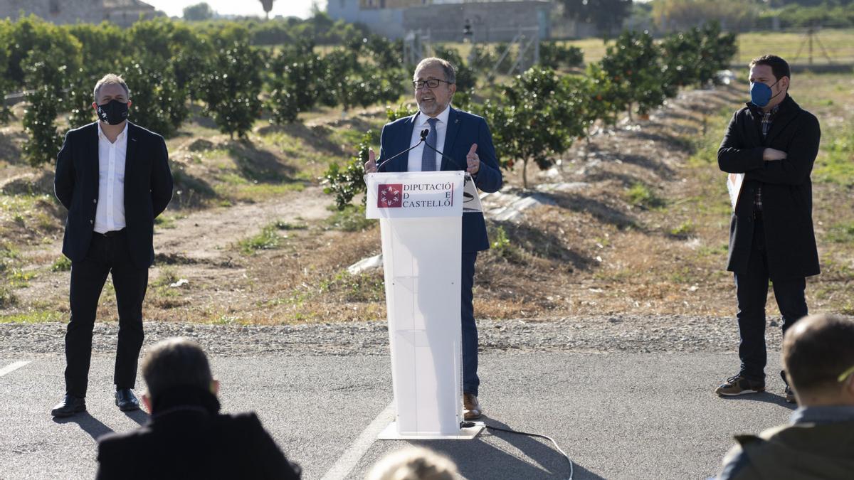 El presidente de la Diputación de Castellón, José Martí, presenta los presupuestos del 2022 el 13 de diciembre