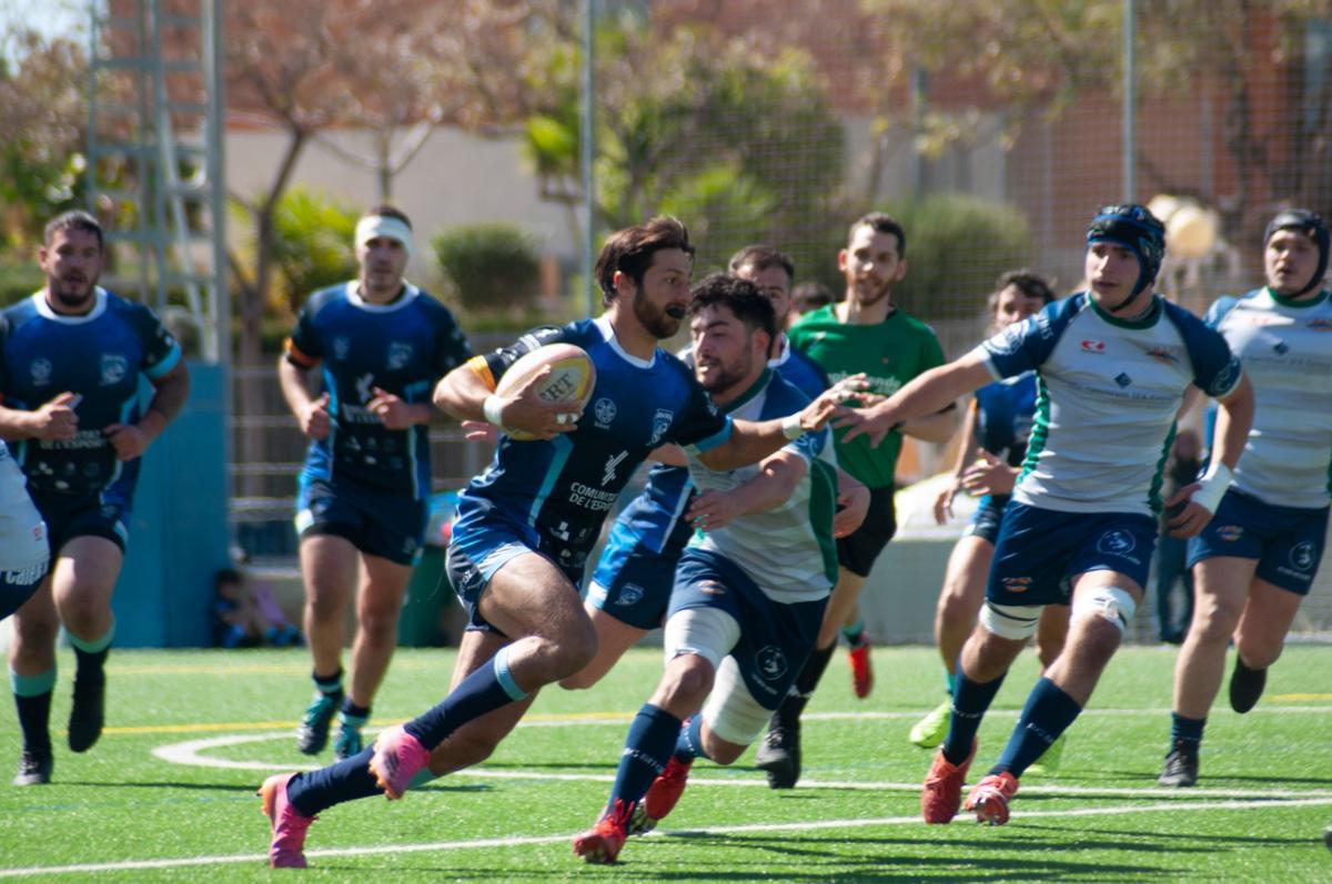 El Akra Bárbara se impuso al  Rugby Club Sitges por un ajustado 15-13.