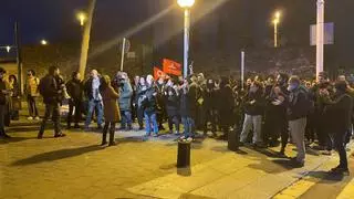 Huelga de profesores: un grupo de docentes intenta cortar la ronda Litoral