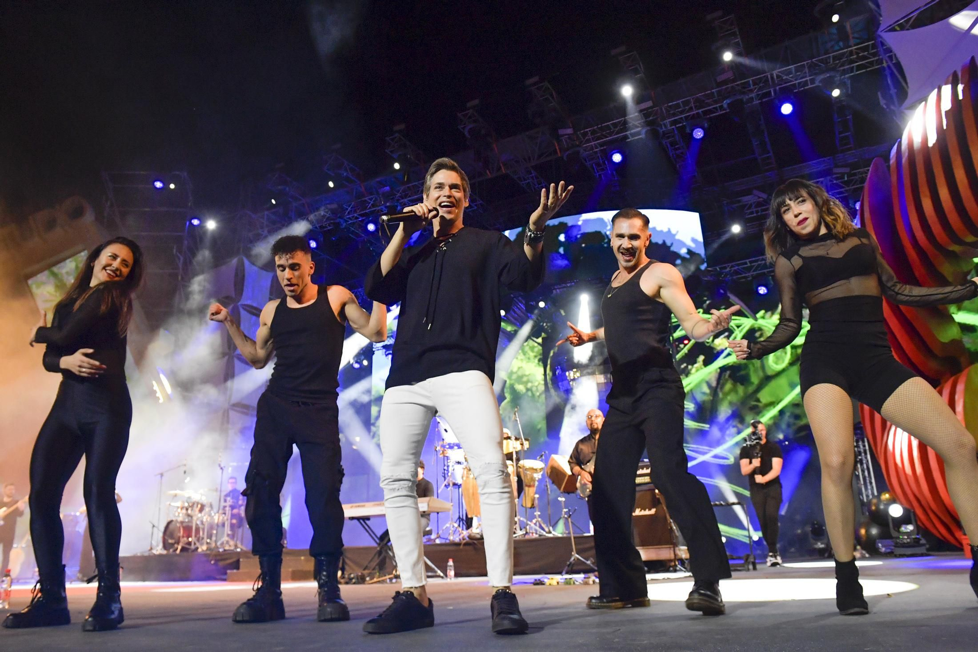 Concierto de Carlos Baute en el Carnaval de Las Palmas de GC