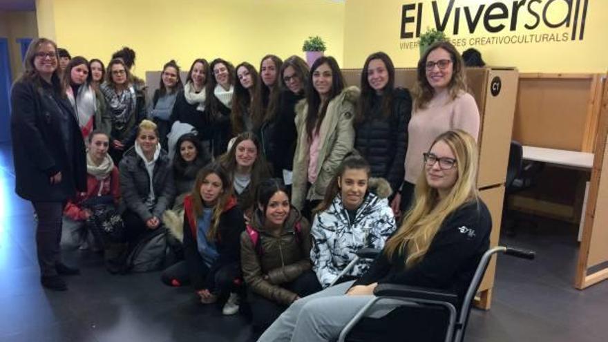 Salt Alumnes del Vallvera al Viver d&#039;empreses