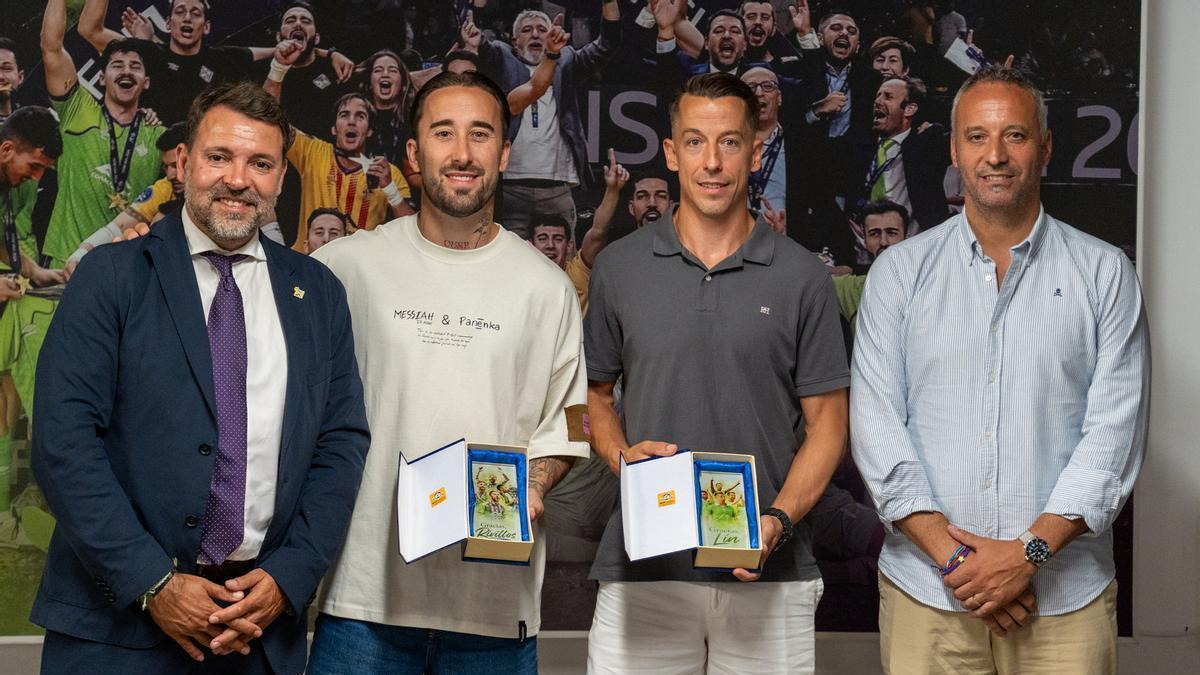 José Tirado, Mario Rivillos, Lín y Antonio Vadillo