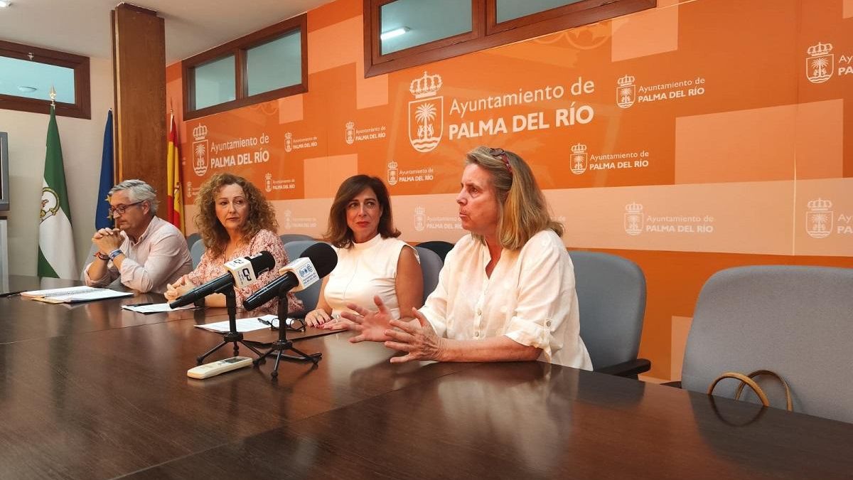 Juan Trujillo, María Valbuena, Matilde Esteo y Silvia Mencos.