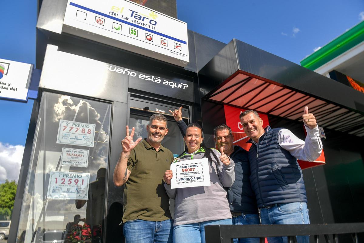 La Lotería de Navidad riega Gran Canaria de premios La Lotería de Navidad riega Gran Canaria de premios