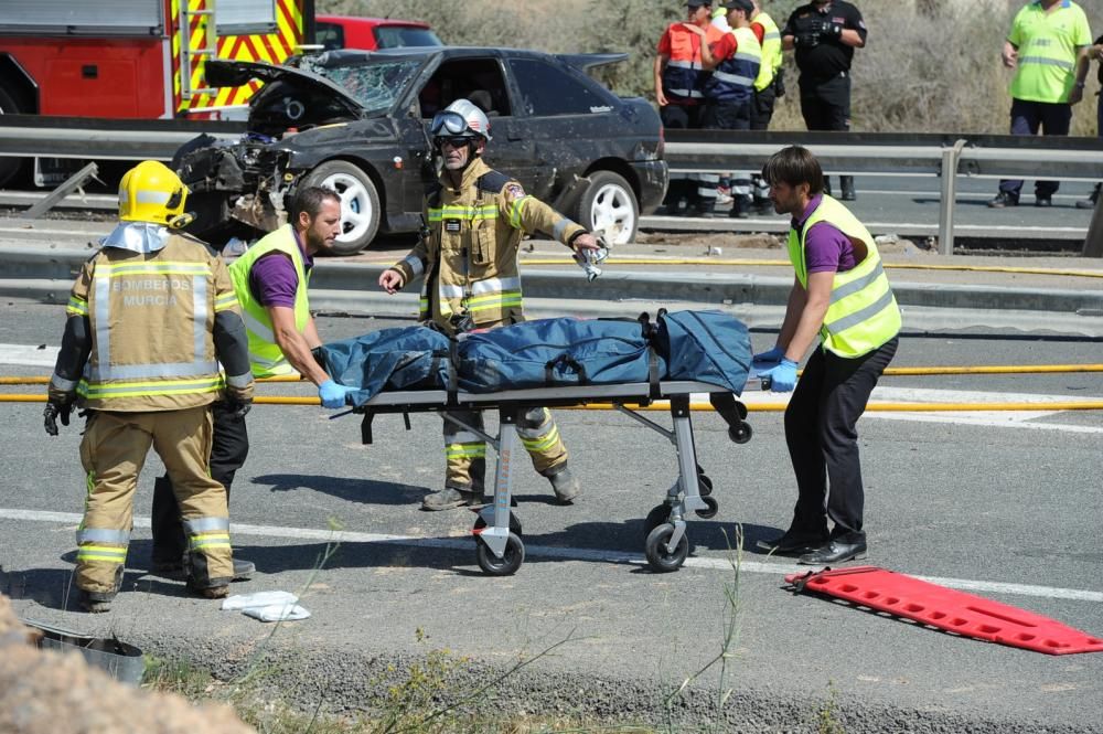 Las imágenes del accidente