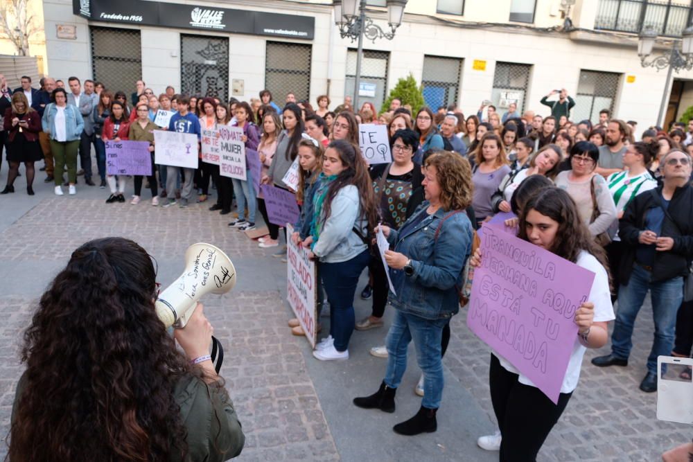 Cientos de mujeres se han manifestado en Elda