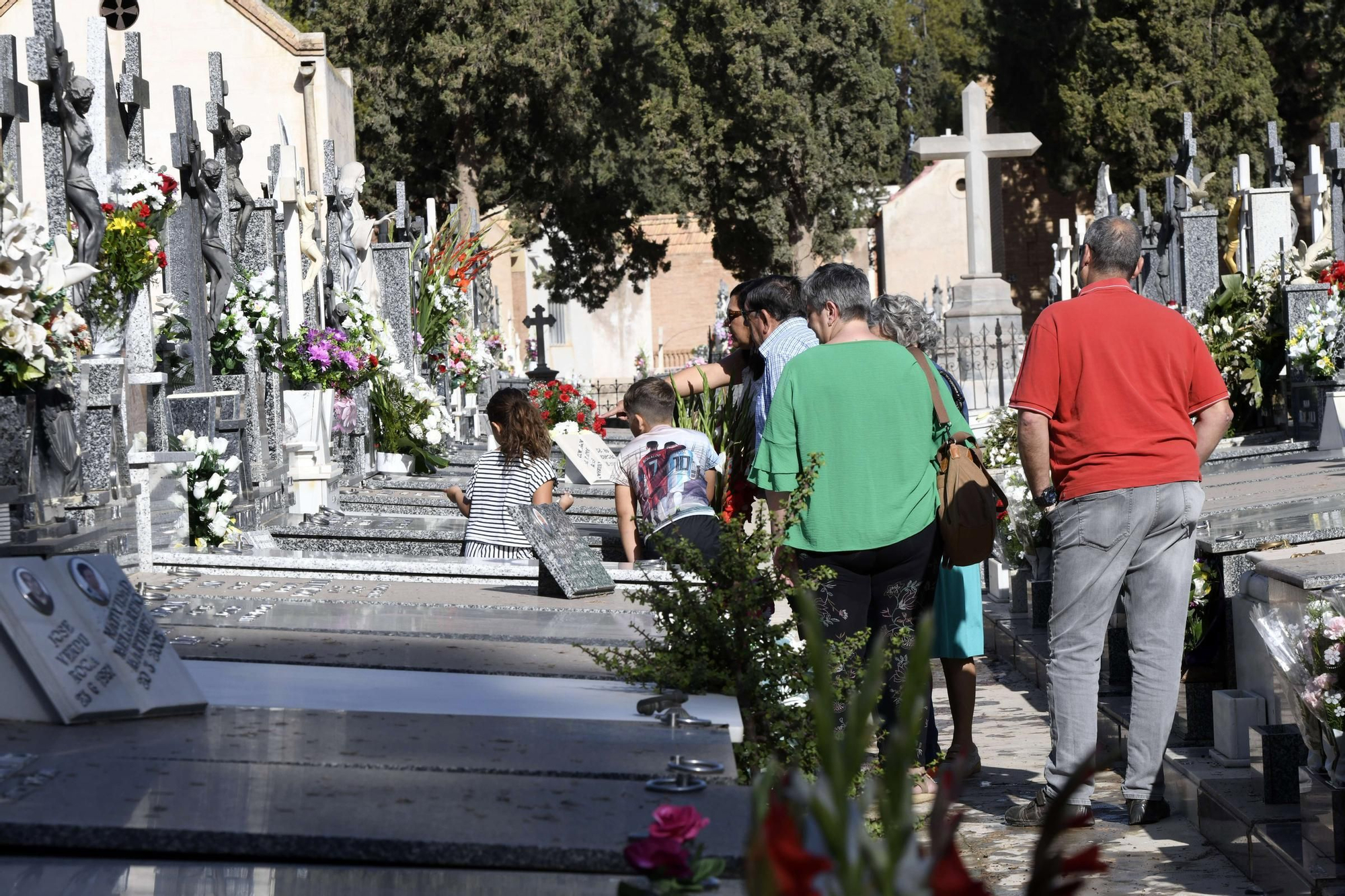 Cementerios de Murcia en el Día de Todos los Santos.