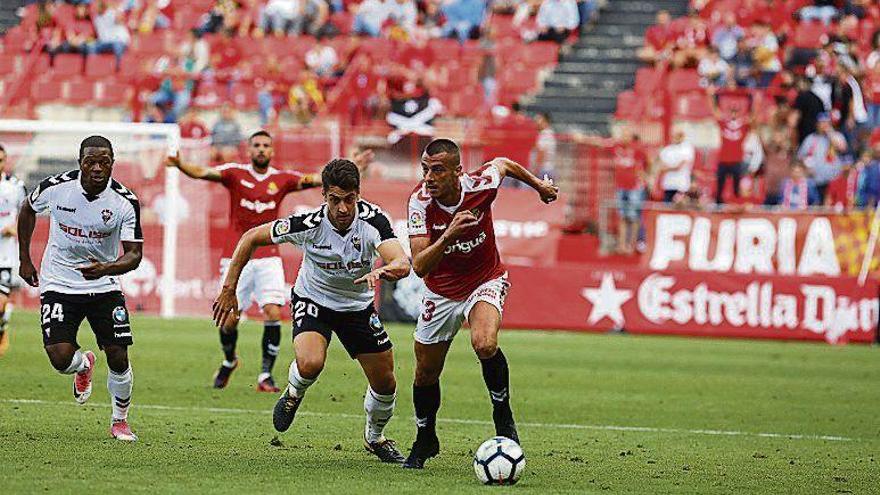 Tejera, con el Nàstic