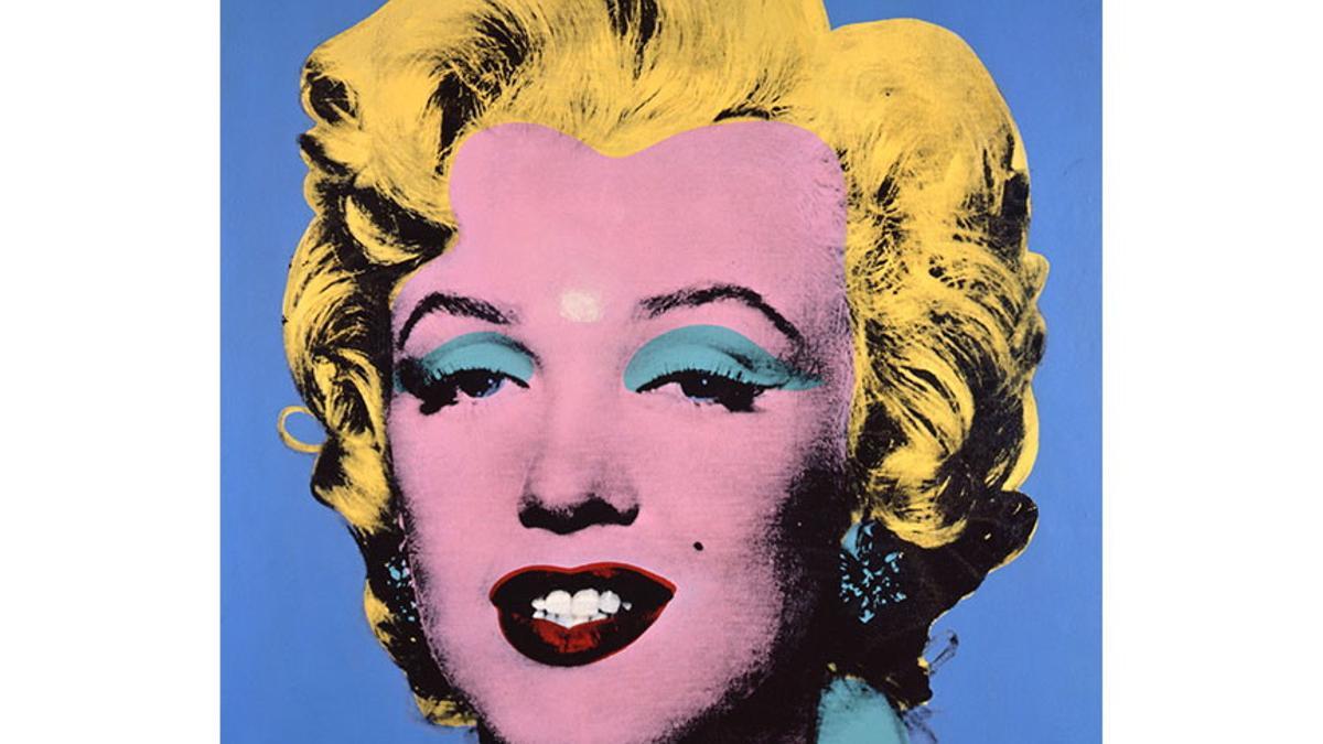 'Shot Sage Blue Marilyn', de Andy Warhol.