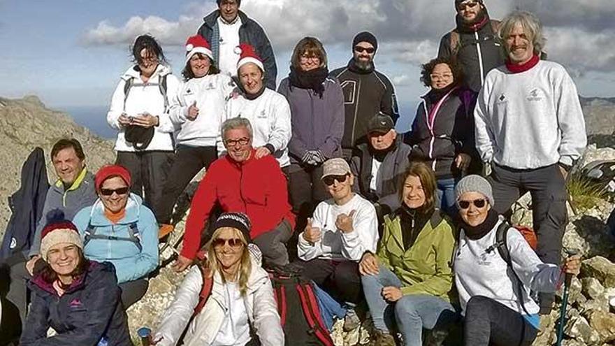 El grupo excursionista Els Falcons de Porto Cristo estrena la temporada