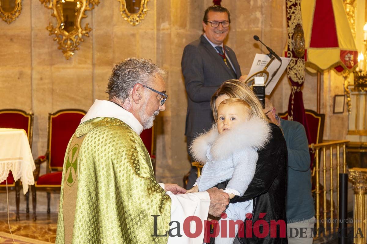 Presentación a la Vera Cruz de Caravaca de los niños nacidos en 2023