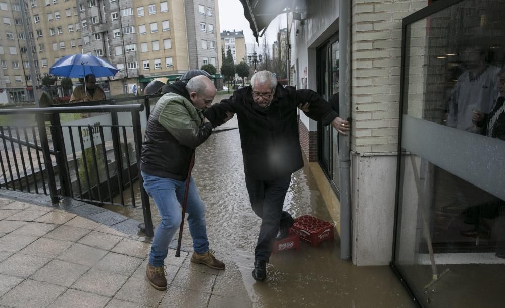 Inundaciones en Oviedo