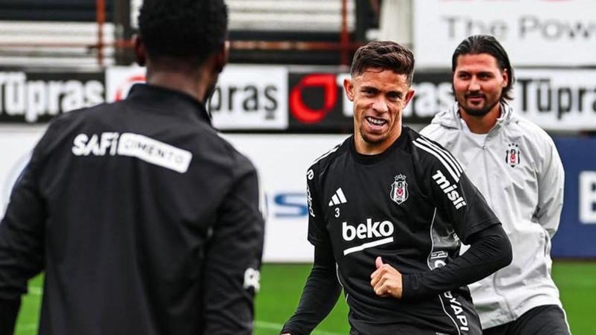 Gabriel Paulista entrenando con Besiktas