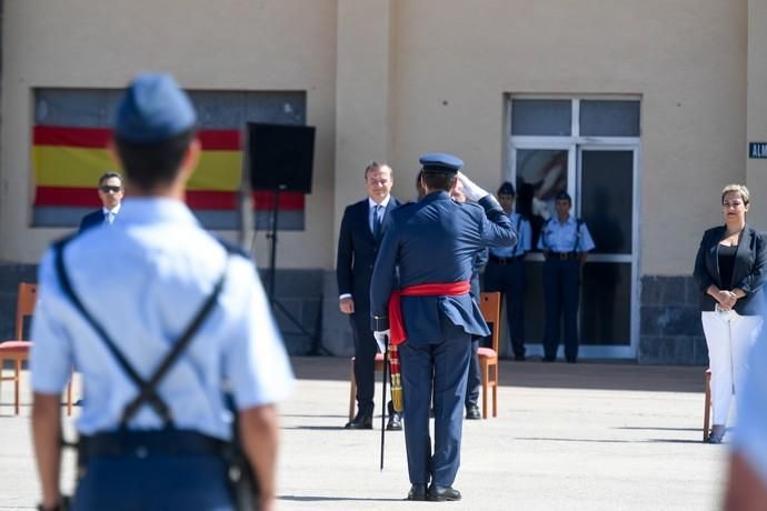 22-06-20   GENTE Y CULTURA. BASE AEREA DE GANDO. INGENIO TELDE.  Toma de  posesión Juan Pablo Sánchez de Lara como nuevo jefe del Mando Aéreo de Canarias Fotos: Juan Castro.  | 22/06/2020 | Fotógrafo: Juan Carlos Castro