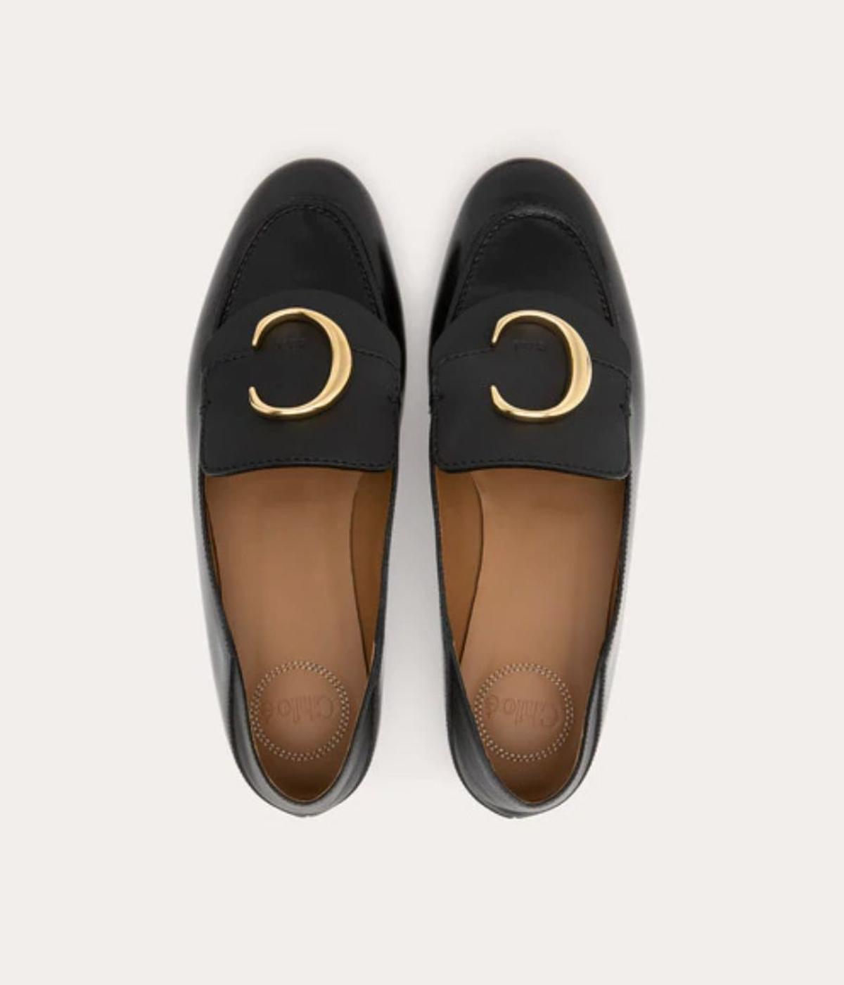 Mocasines negros de Chloé