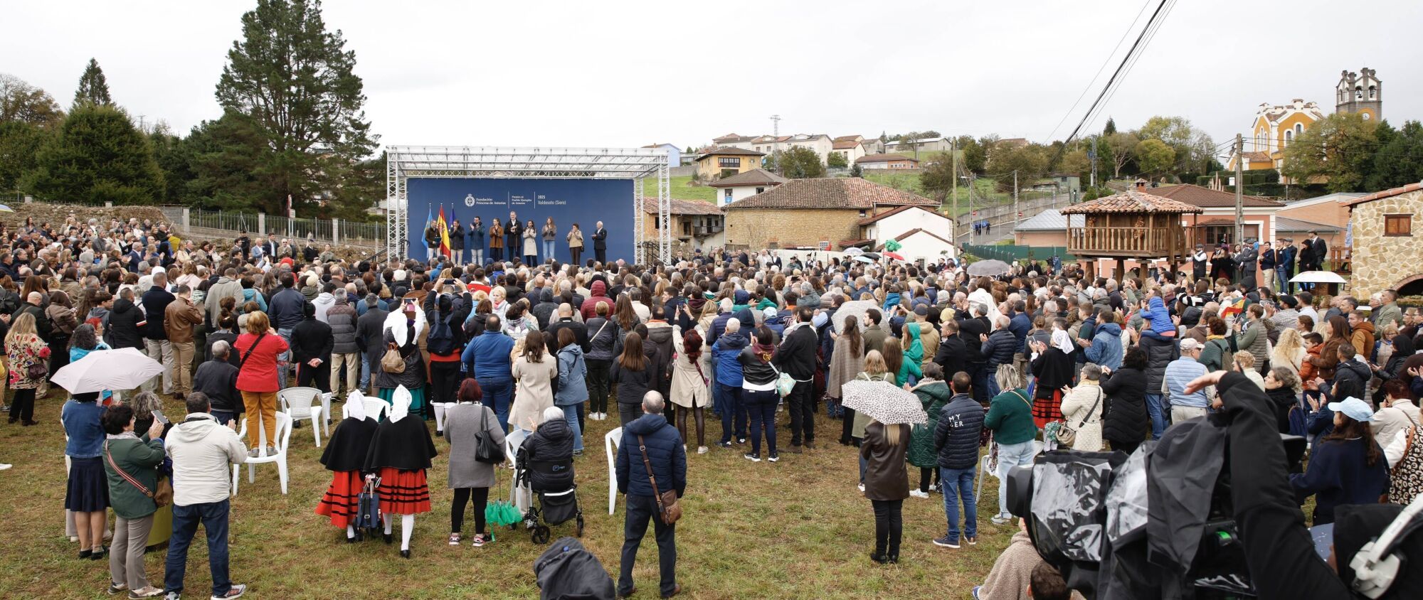 Así fue la visita de la Familia Real a Valdesoto para entregar el premio "Pueblo Ejemplar" de Asturias 2025