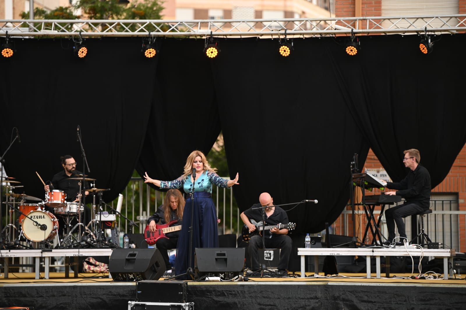 Las fotos del tributo a Rocío Jurado en el día de los mayores de las fiestas de Almassora