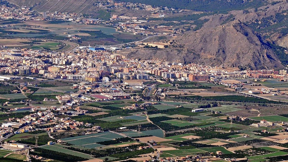 Huerta de Orihuela y Cerro de San Miguel.