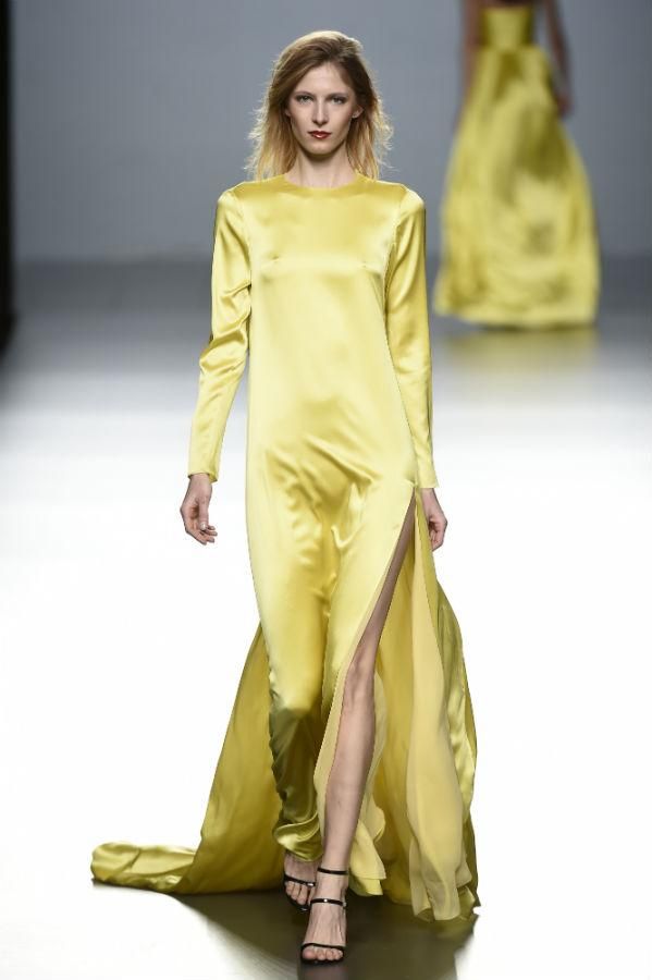 The 2nd Skin Co. O/I 2016-2017, vestido amarillo