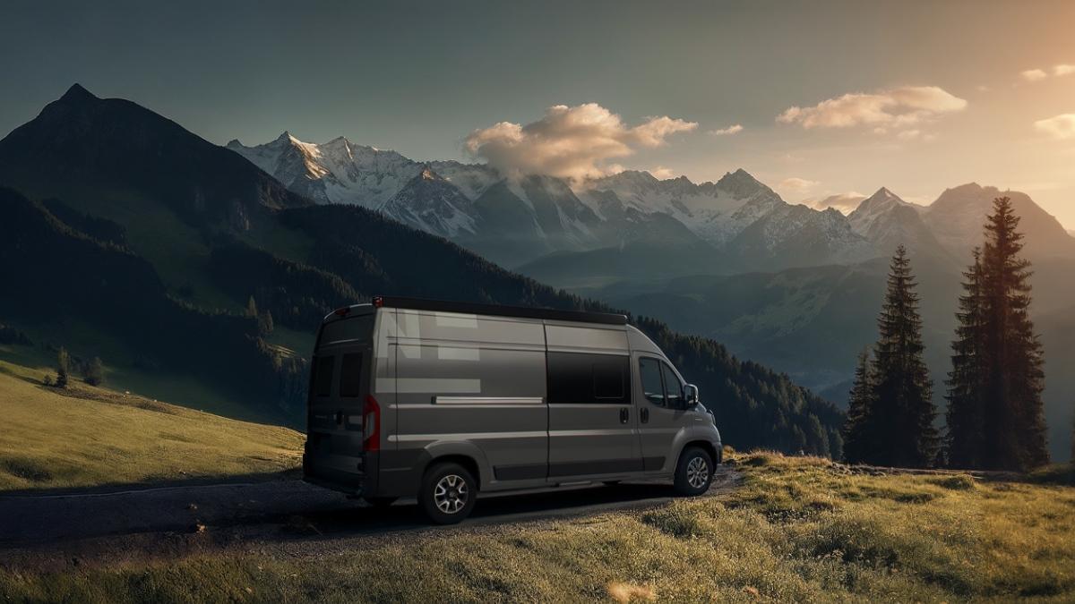 Imagen exterior de uno de los modelos de autocaravanas de la marca