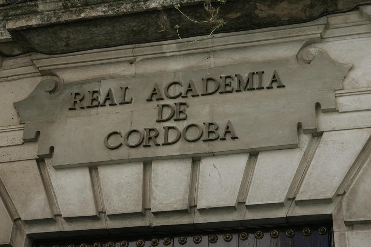 Fachada de la Real Academia de Córdoba.