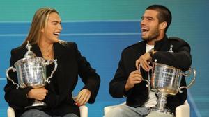 Alcaraz y Sabalenka con el título del US Open 2025