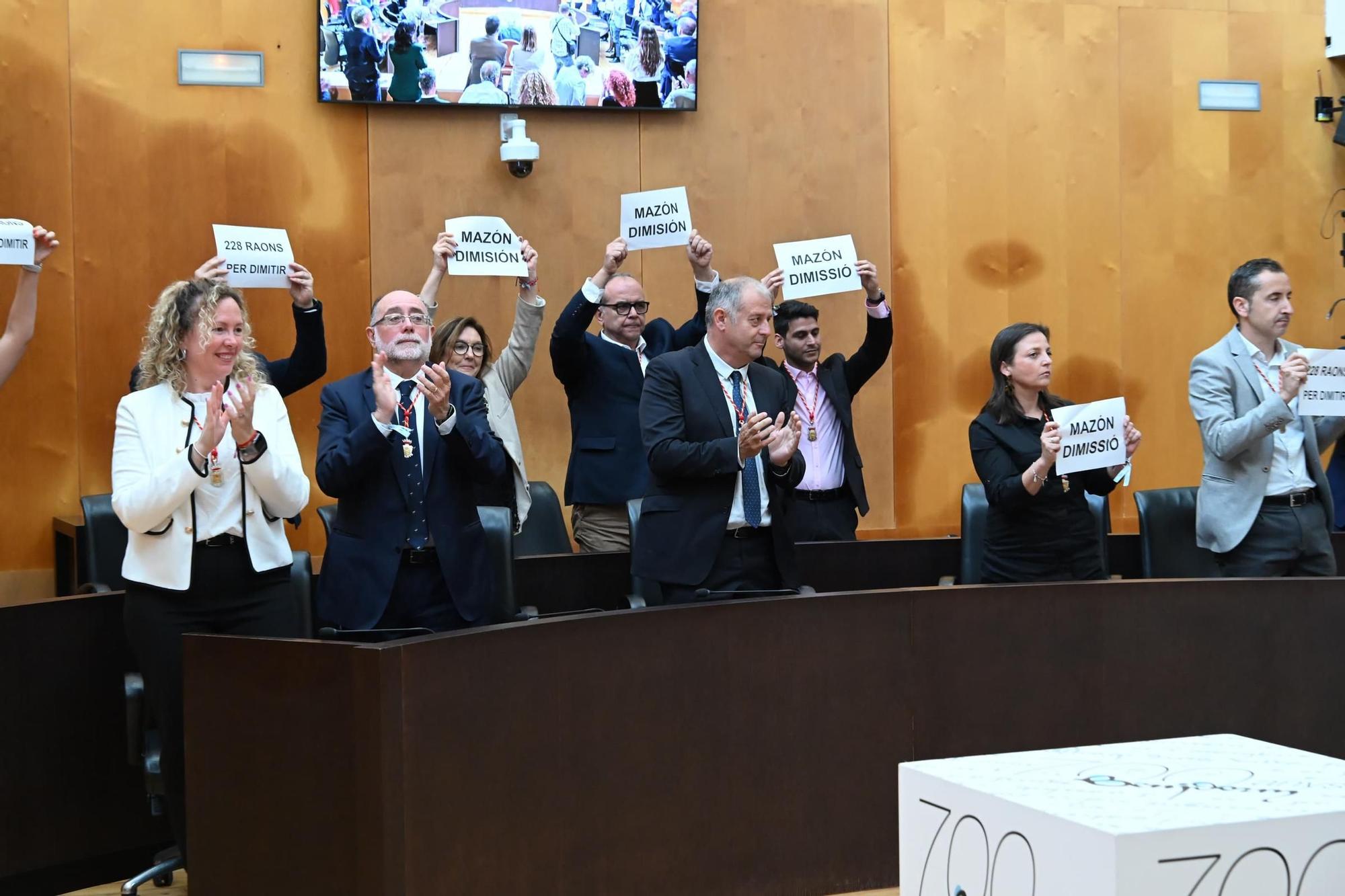 Carlos Mazón celebra el Día de Europa en Benidorm