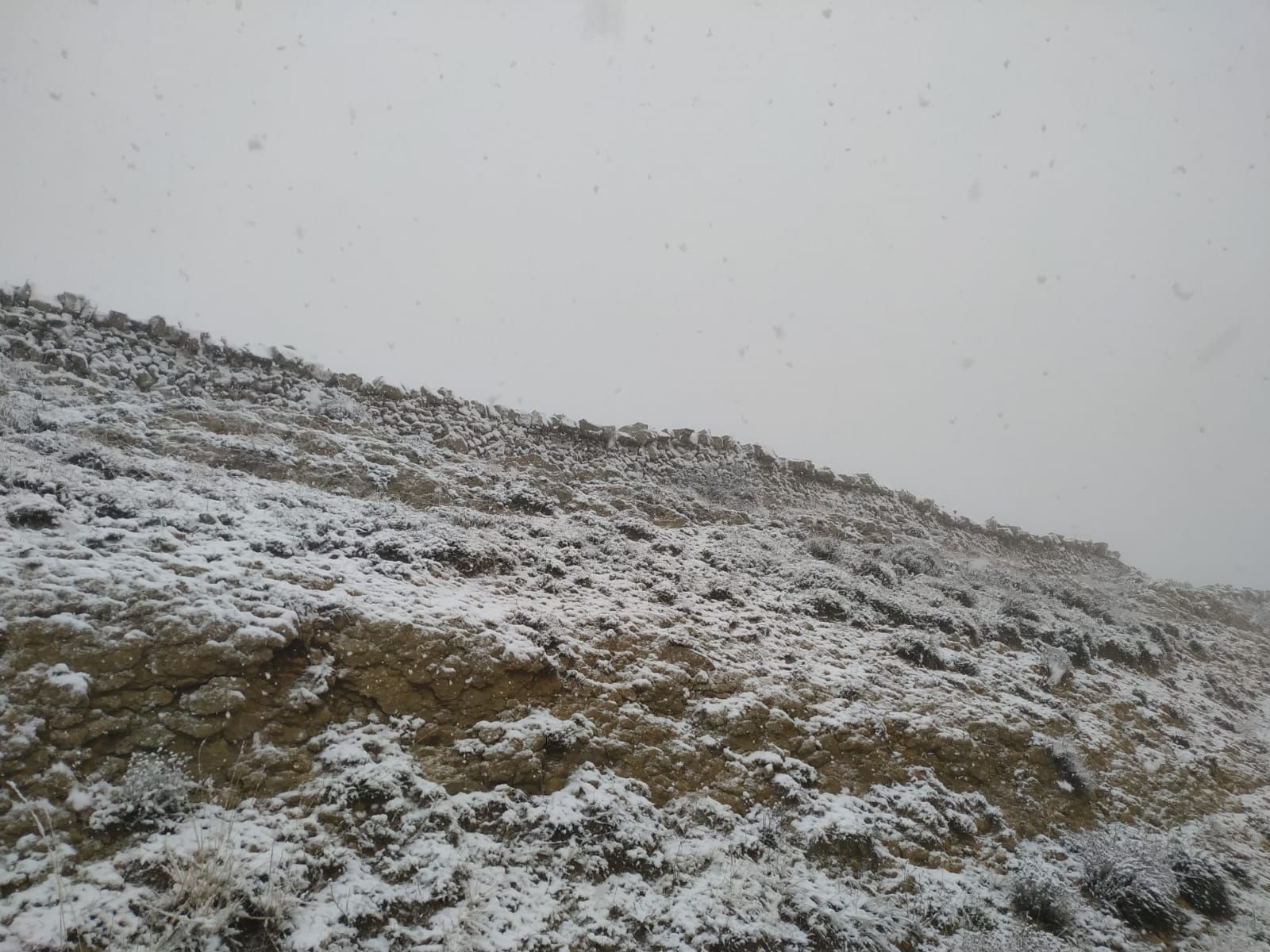 Primeras nevadas en la Comunitat Valenciana