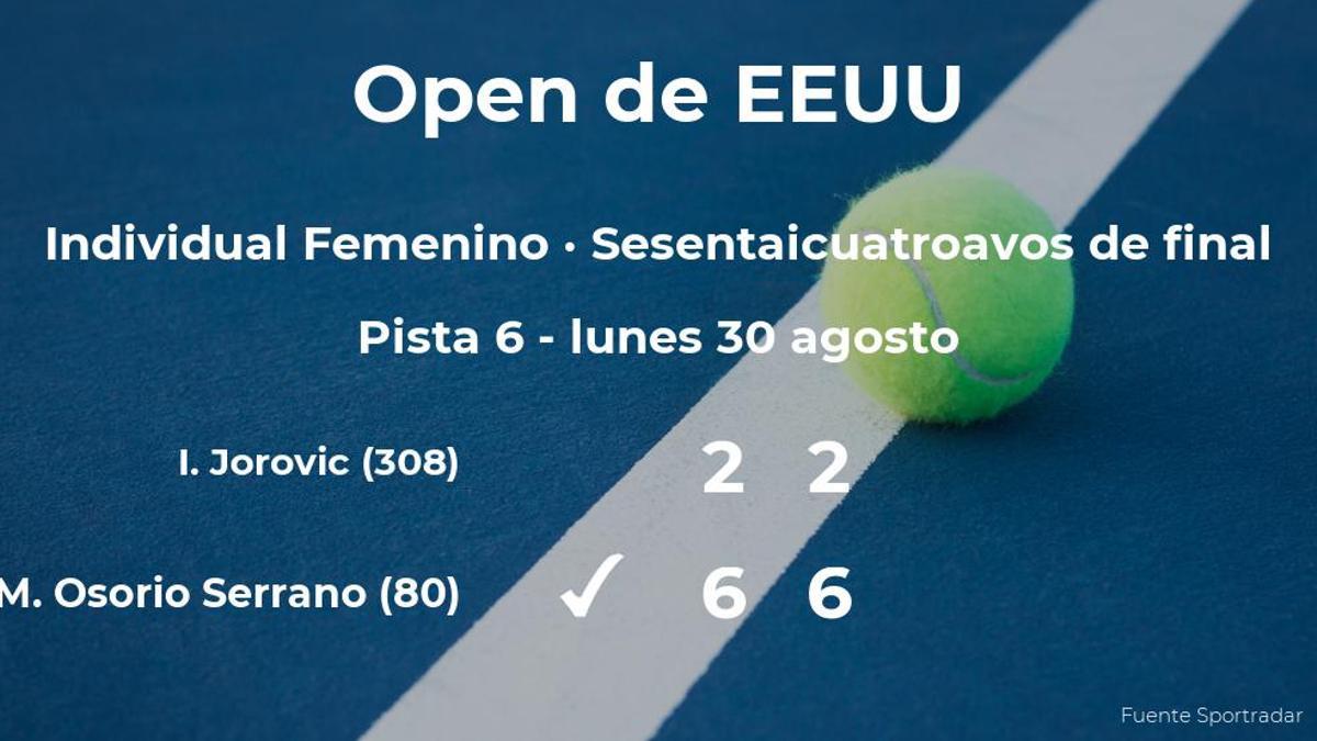 María Camila Osorio Serrano consigue clasificarse para los treintaidosavos de final del US Open