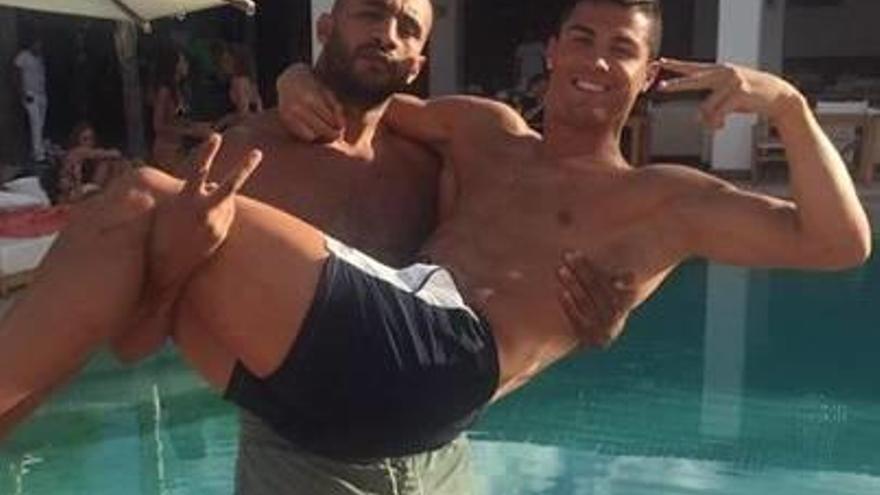 Cristiano Ronaldo tiene la protección de un boxeador