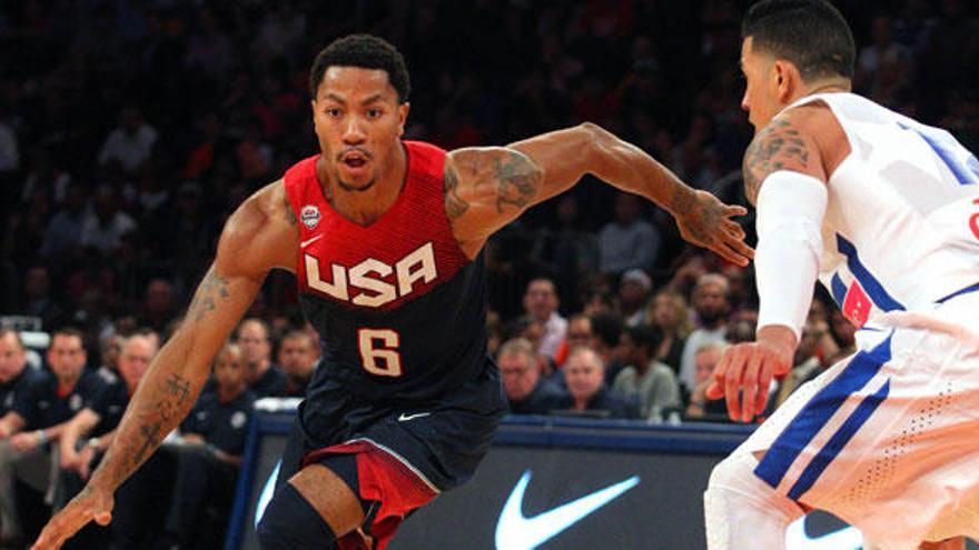 Derrick Rose liderará a la selección de EEUU.