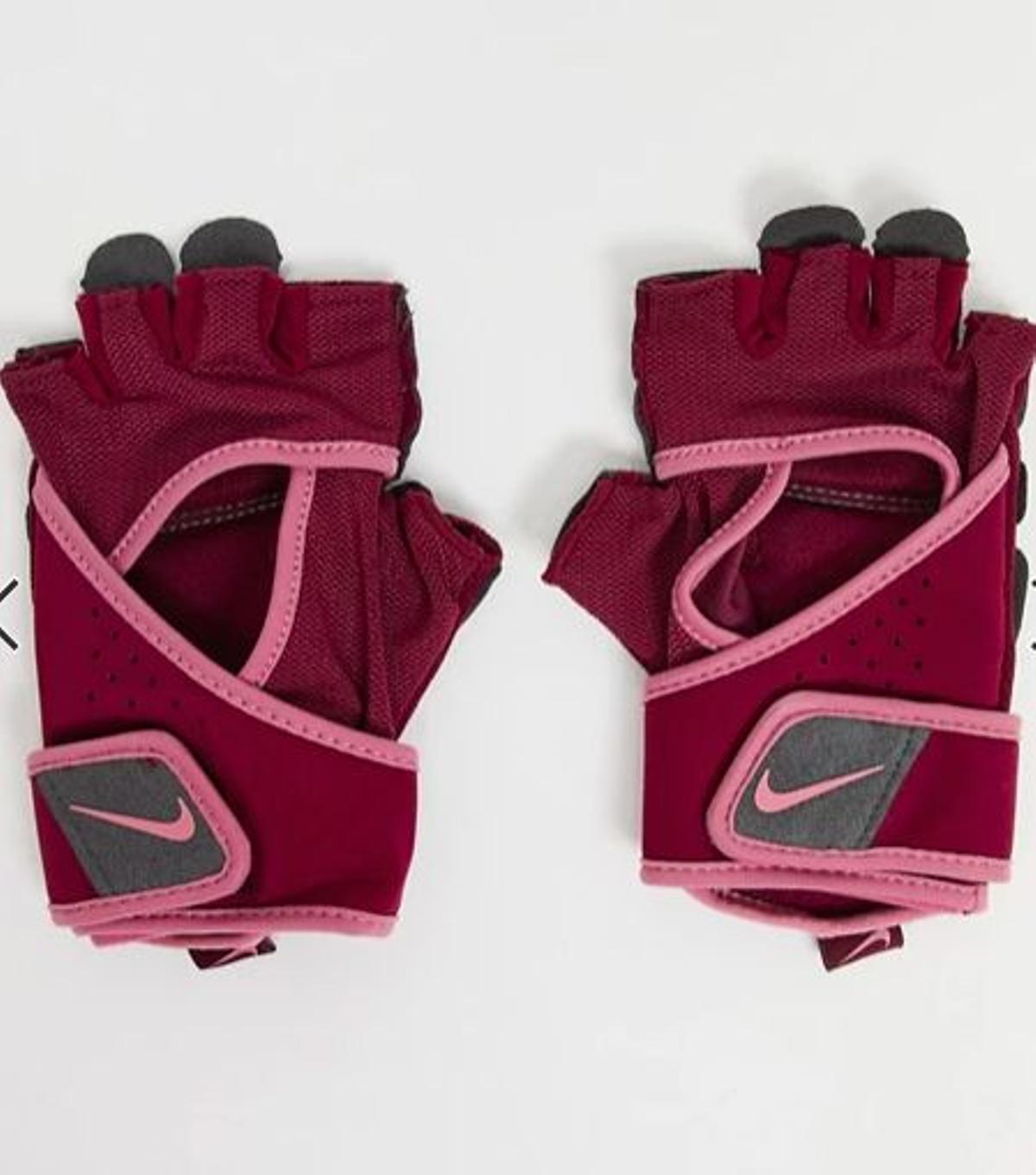 Guantes rosas deportivos premium para mujer de Nike